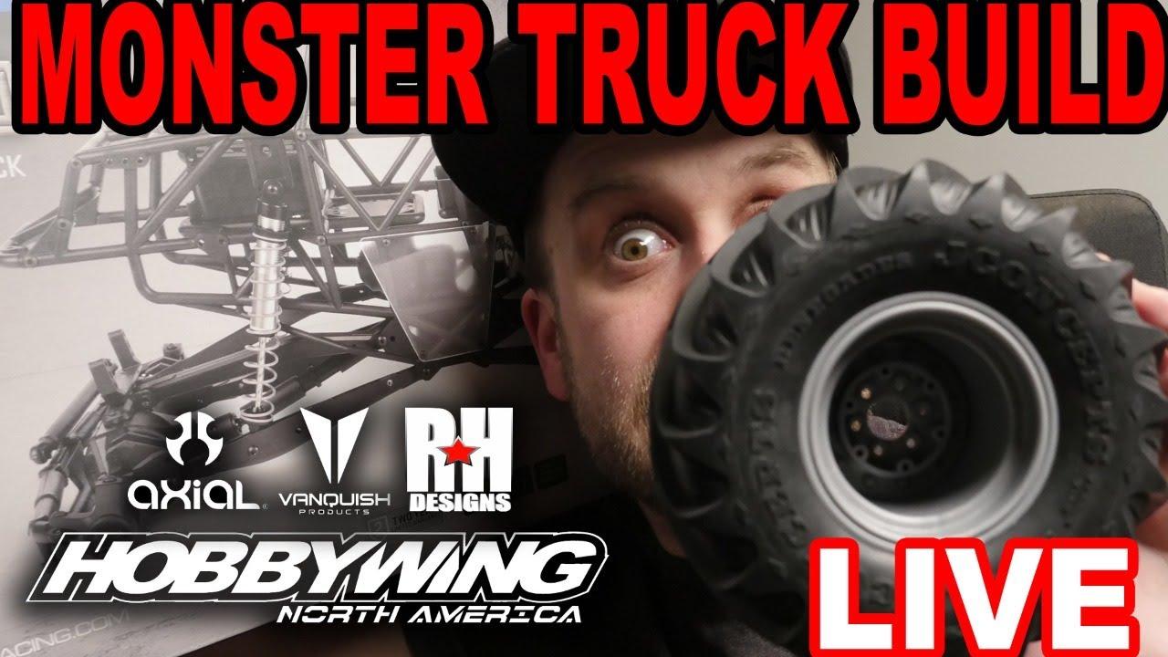 KPOPRC BIRTHDAY BUILD LIVE - TRY TO BUILD A MONSTER TRUCK - Terrible audio lag, SORRY!
