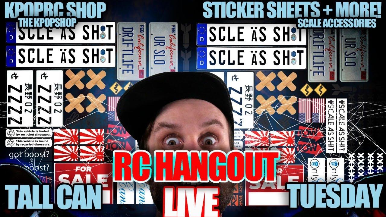 RC CHAT - NEW STICKERS! NEW PARTS... KPOPSHOP IS OPEN! Come hang!