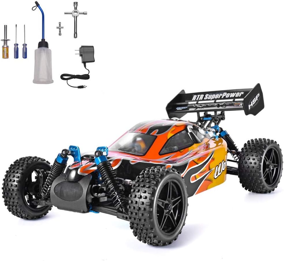 HSP 4wd RC Car 1:10 Two Speed Vehicle Nitro Power Off Road Buggy Racing Car