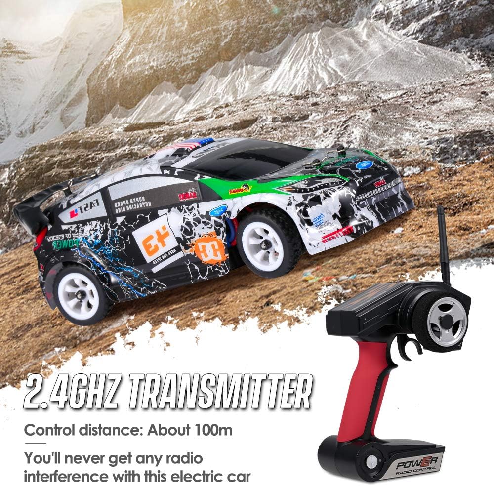 GoolRC WLtoys K989 RC Car, 1/28 Scale 2.4G Remote Control Car, 4WD 30KM/H High Speed RC Race Car Drift Car for Kids