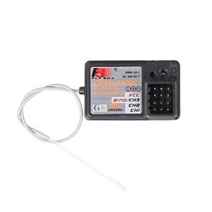 Flysky Receiver FS-GR3E AFHDS Long Range 3CH 2.4GHz Receiver for FS-GT2 FS-GT2B FS-GT3B FS-GT3C FS-IT4S Transmitter RC Car Boat (1 Pc)