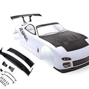 Novahobby 1/10 Scale RC Printed Precut Drift Racing Touring Onroad Car Body Shell Width 190mm with Wing Mirror Accessories (RX7)