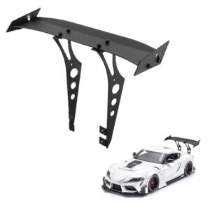 CHRCOED RC Car Metal Tail Wing Rear Universal Upgrade DIY Parts for 1/10 RC Rally Car On-Road Car TT02 TT01 XV01