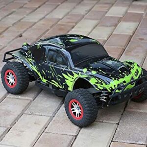 SummitLink Custom Body Muddy Green Over Black Compatible for 1/10 Slash 4x4 VXL 2WD Slayer RC Car or Truck (Truck not included) SSB-BG-03