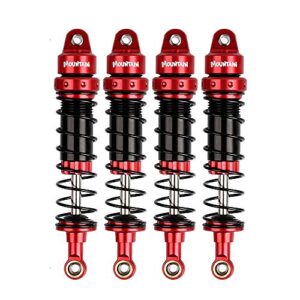 INJORA RC Shock Absorber Set 4pcs RC Dampers for 1/10 RC Crawler Axial SCX10 90046 AXI231017 TRX-4 D90 (90mm)