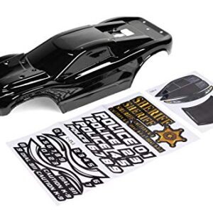 SummitLink Custom Body Police Style Compatible for Rustler 4X4 1/10 Scale RC Car or Truck (Truck not Included) R4-PB-01