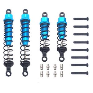 4Pack Vgoohobby Shock Absorber Front Rear Damper Suspension Compatible with WLtoys 12428 12423 FY03 12628 1/12 RC Car Upgrade Parts